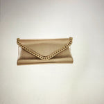 Black Chain Accent Evening Bag