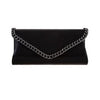 Black Chain Accent Evening Bag