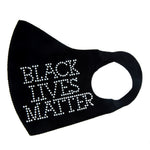 Bling Black Lives Matter Mask