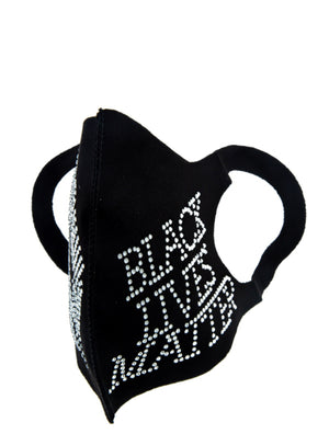 Bling Black Lives Matter Mask