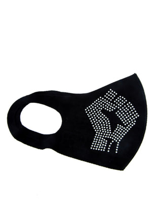 Bling Black Lives Matter Mask