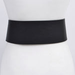 Black Bulky Buckle Belt