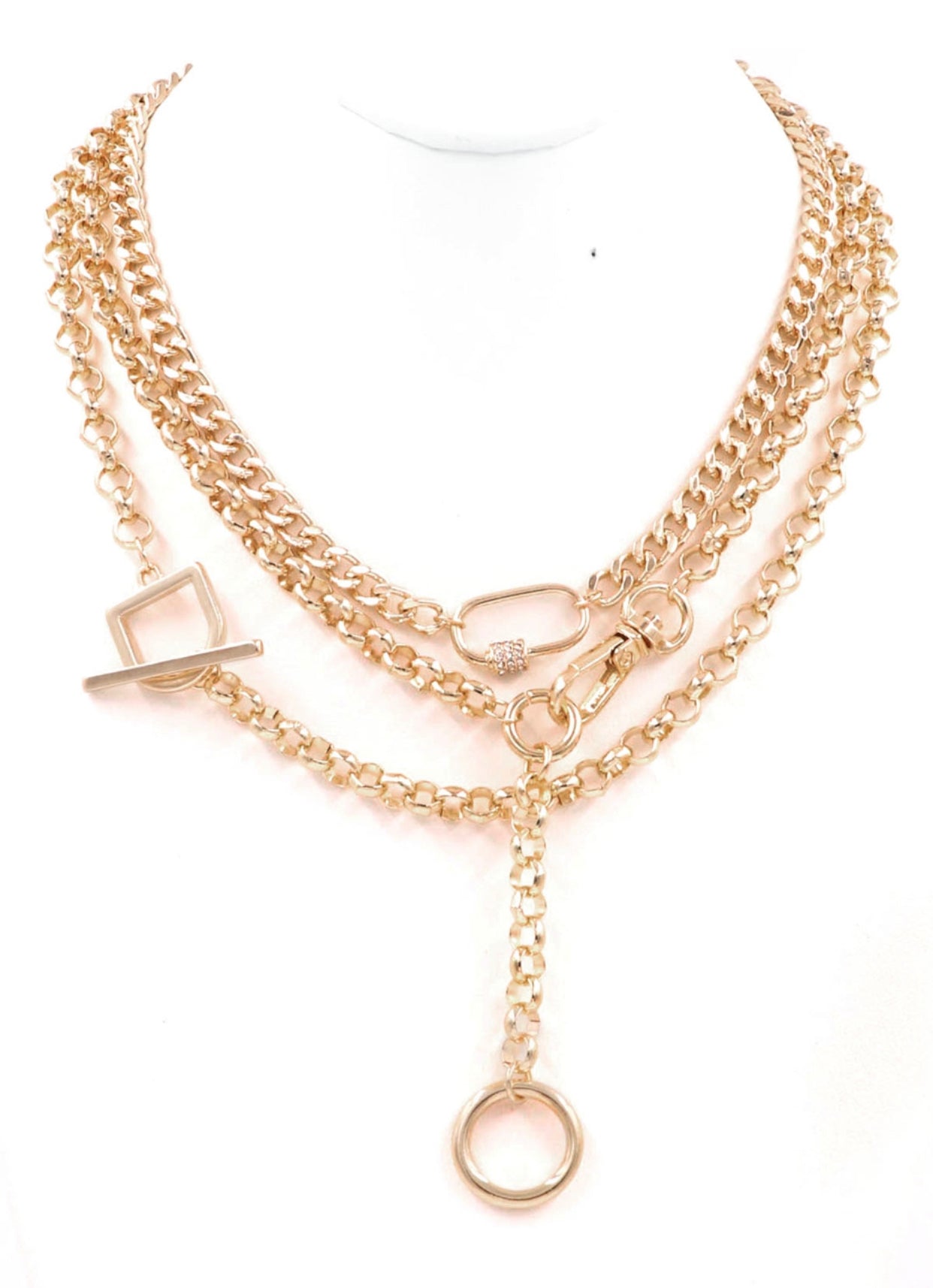 Layered Chain Necklace