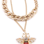 Bee Glam Necklace Set