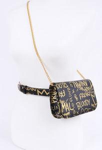 Graffiti Crossbody Bag