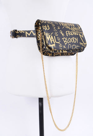 Graffiti Crossbody Bag