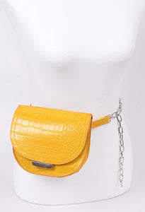 Chained belt bag