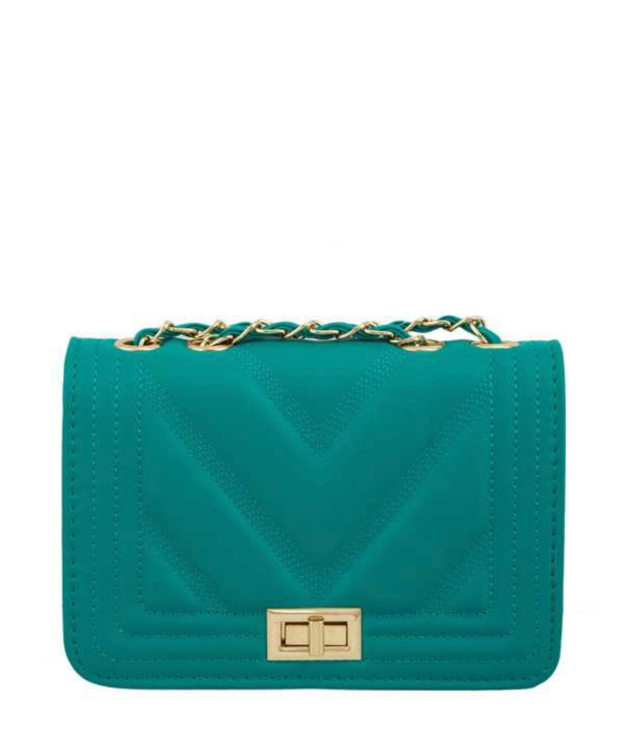 Teal Crossbody Bag