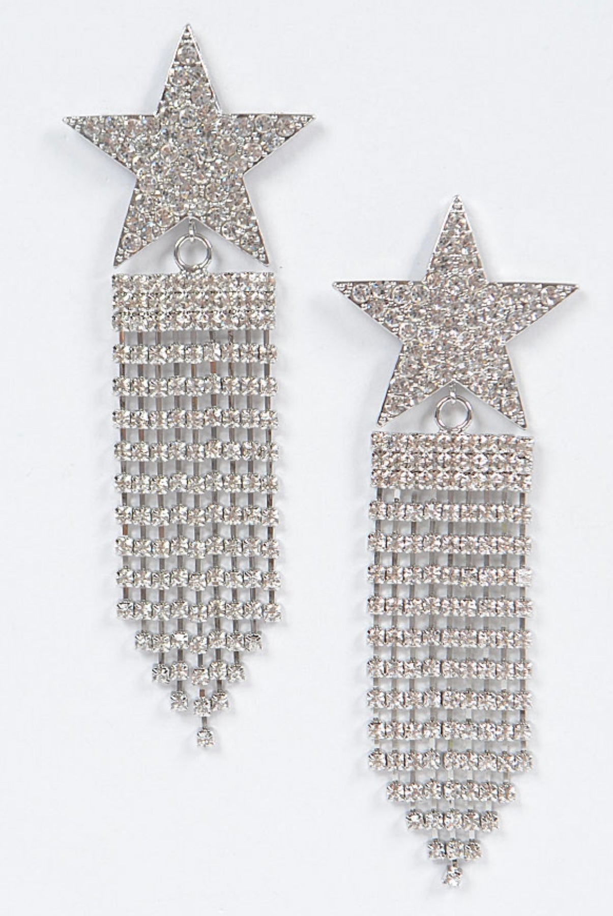 Star Rhinestone Earrings