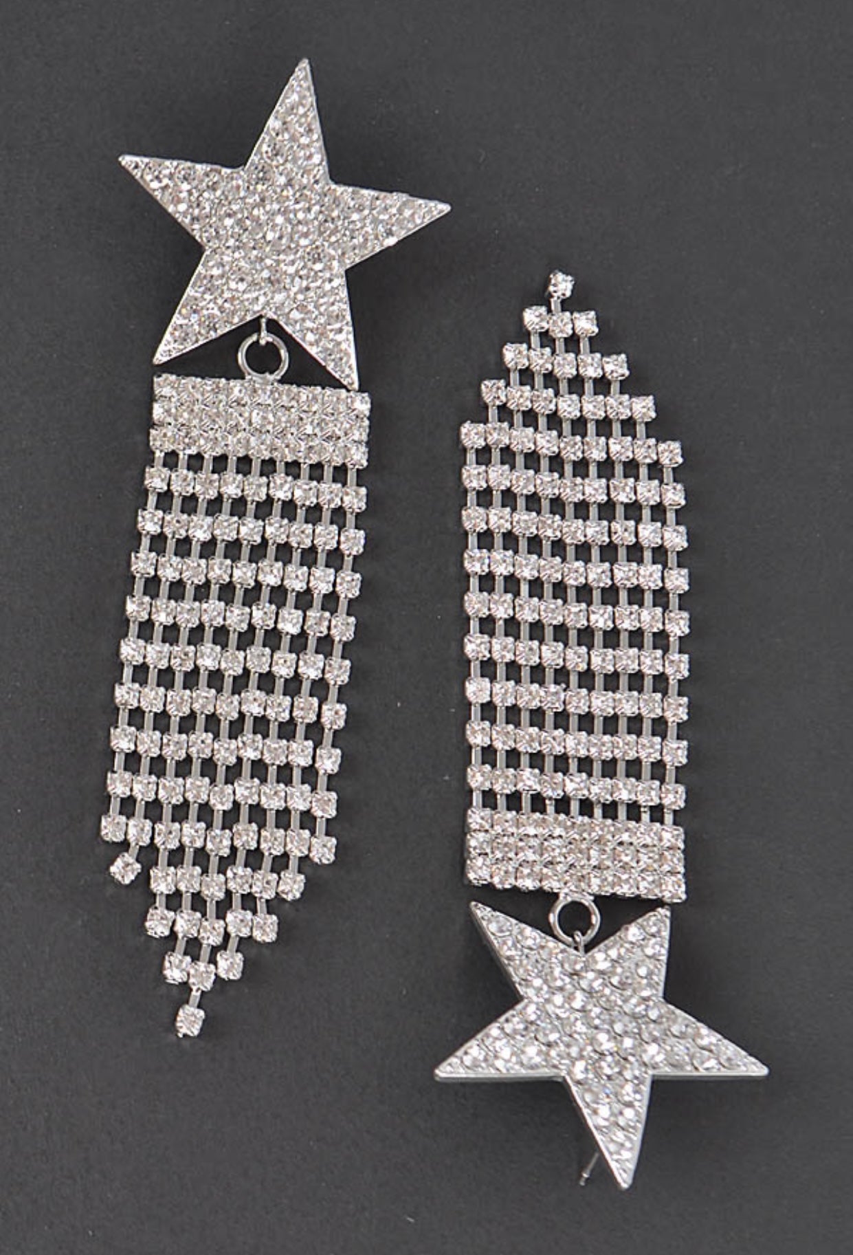 Star Rhinestone Earrings