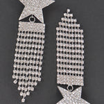 Star Rhinestone Earrings