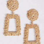 Gold Chain Belt Earrings