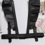 Ruffle Shoulder Strap Belt