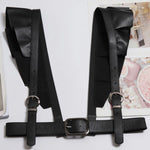 Ruffle Shoulder Strap Belt