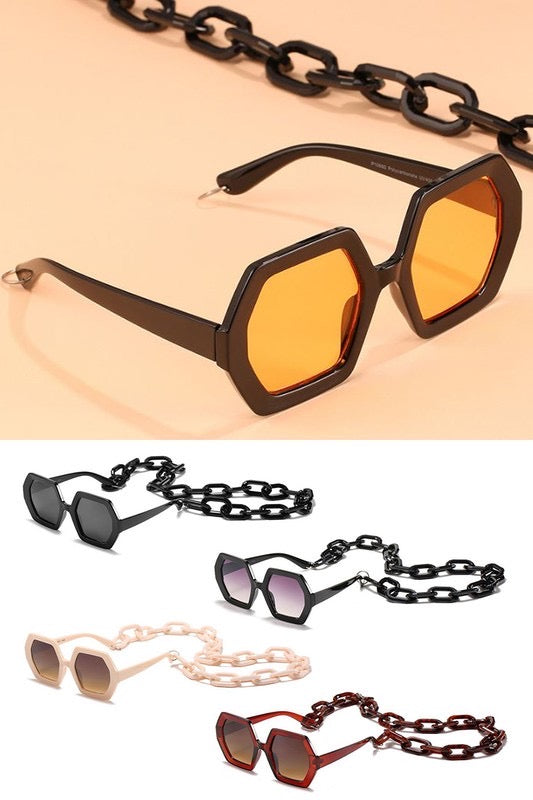 Big Chain Sunglasses